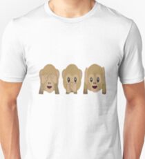 see no evil, hear no evil, speak no evil Unisex T-Shirt
