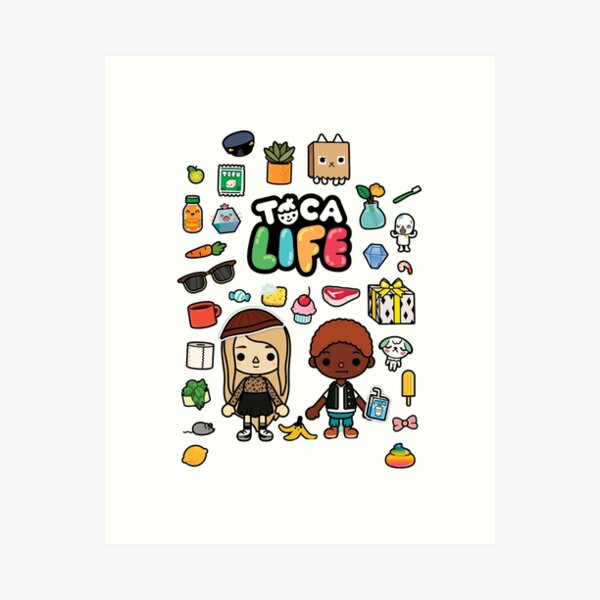 toca boca world  Sticker for Sale by MasonBibi