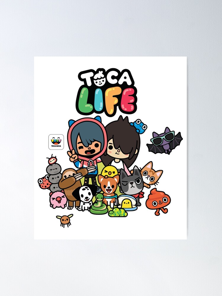 Toca Life World - Toca Boca Poster for Sale by muikjerto