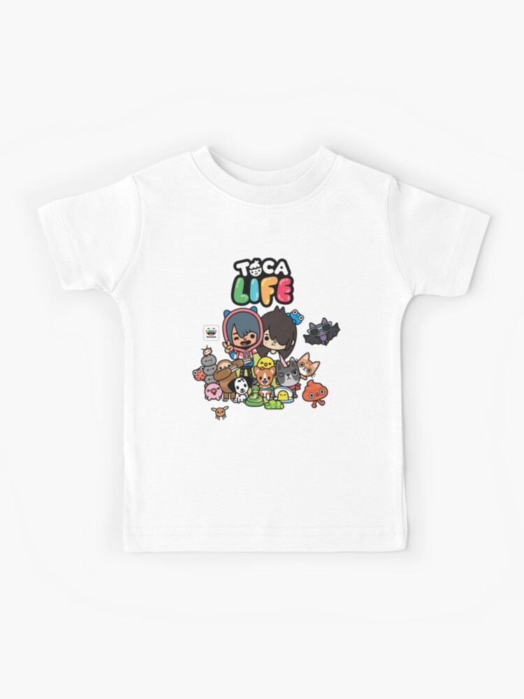 toca boca , toca life characters cute Kids T-Shirt for Sale by