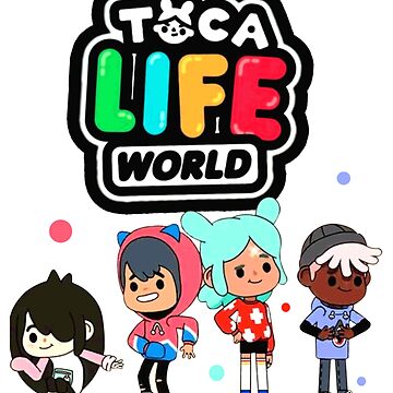 Toca Boca Toca Boca 2021 Toca Life World Mounted Print for Sale