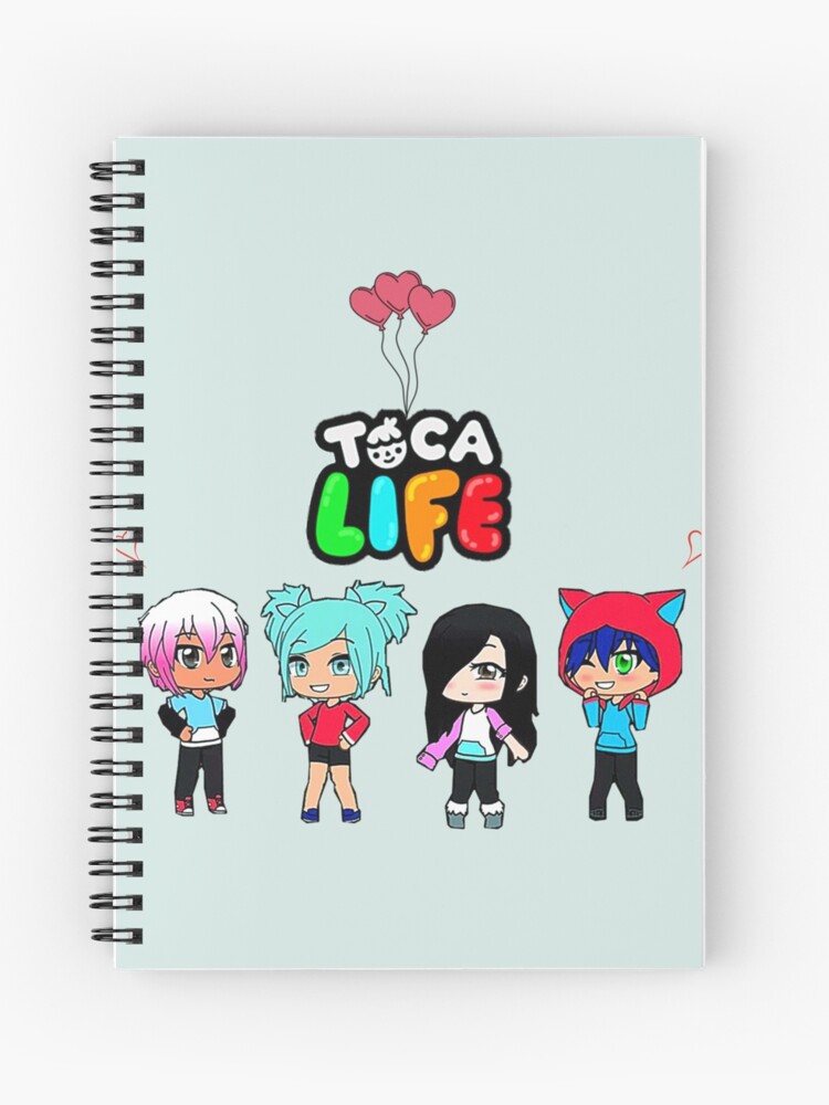 toca boca and gacha life | Hardcover Journal