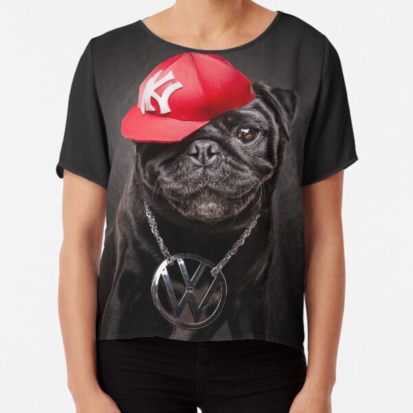 The Pug Life - MC Beastie Chiffon Top