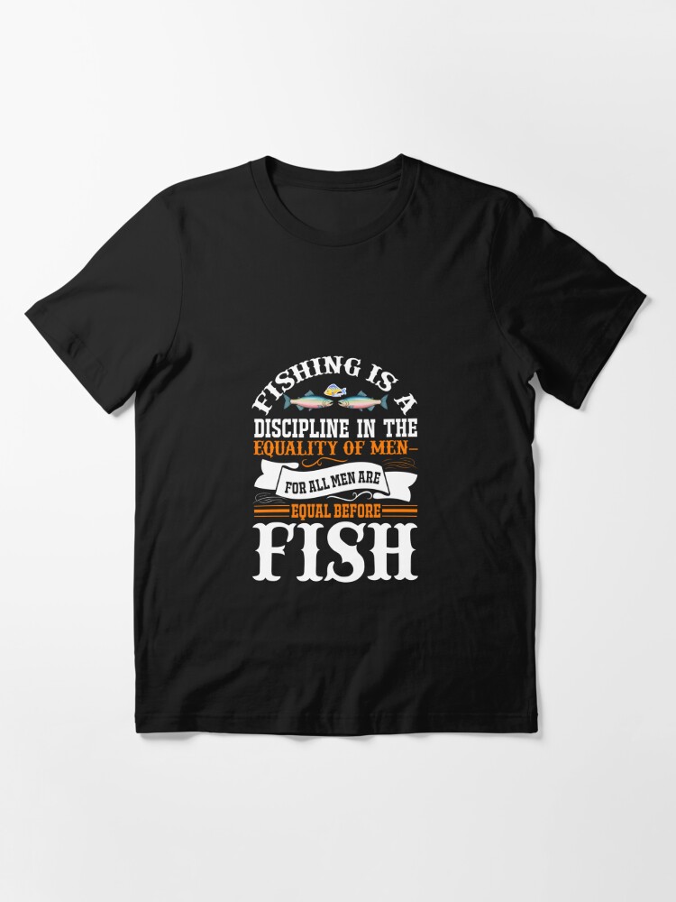 Fishing: WTF Where's The Fish T-Shirt, Men's, Size: Adult L, Black
