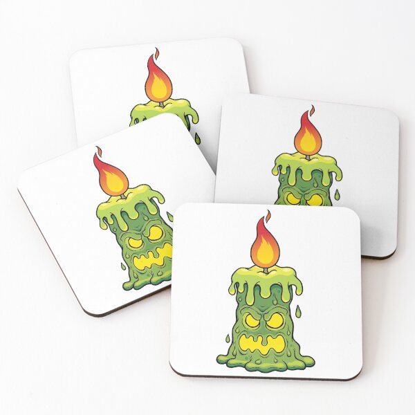 Item preview, cartoon candle monster halloween designed and sold by kenishahembree.