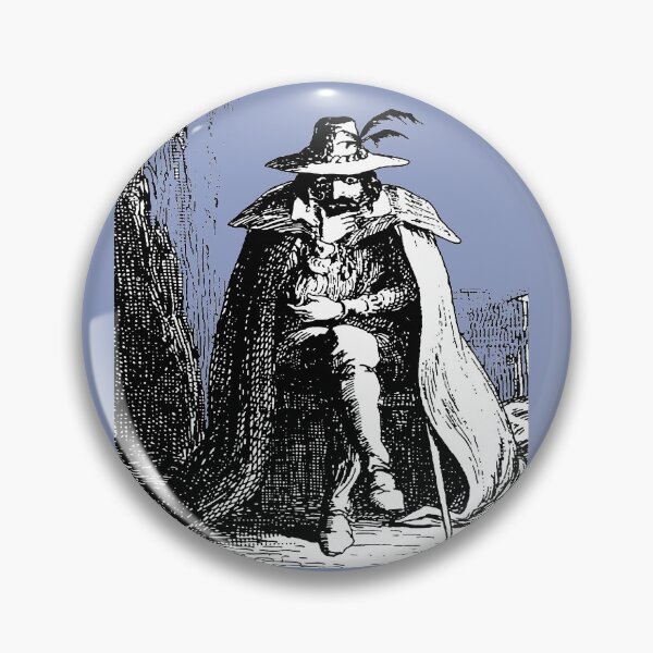 Item preview, Guy Fawkes Black and White Vector Art designed and sold by taiche.