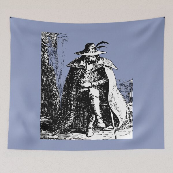 Item preview, Guy Fawkes Black and White Vector Art designed and sold by taiche.