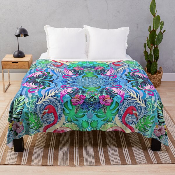 Item preview, Trippy Flamingoes  designed and sold by shantilovesart.