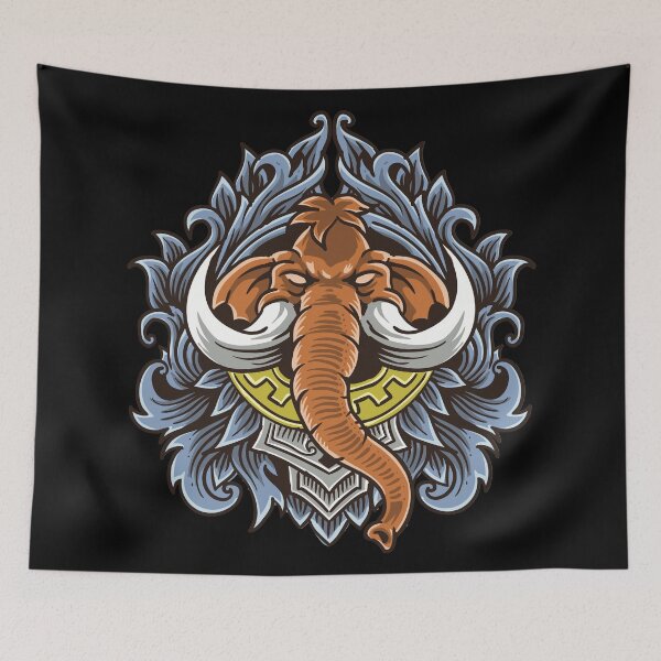 Item preview, Mighty Elephant Engraving designed and sold by Vector Scout Lab.