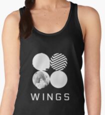 BTS Wings Logo (Black) Women's Tank Top