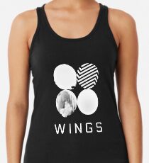 BTS Wings Logo (Black) Women's Tank Top