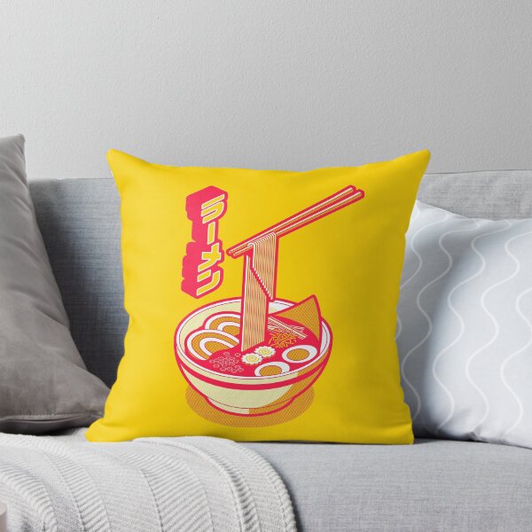 Aperçu de l'œuvre Ramen Isometric - Yellow Red créée et vendue par VoodooCircus.