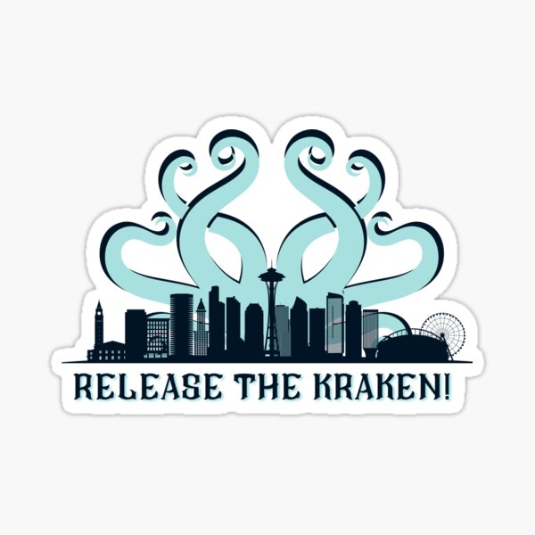 Item preview, Seattle Kraken, Release The Kraken Version 3 designed and sold by PNWEnergy.