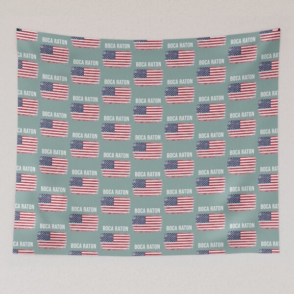 Item preview, America Flag Boca Raton designed and sold by Designjeremy.