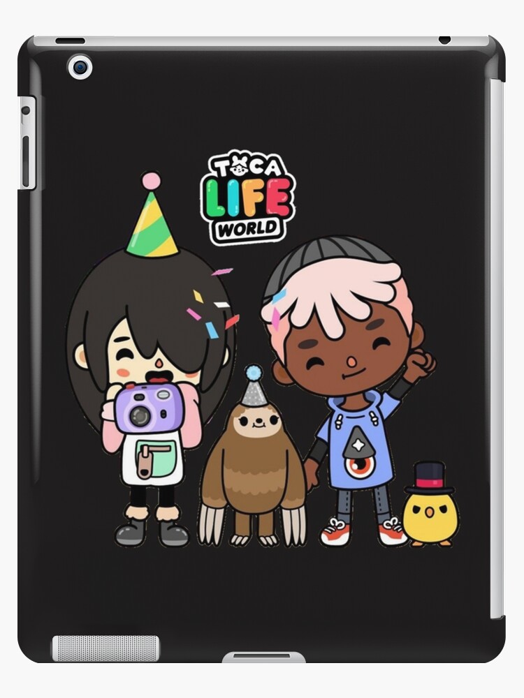 toca boca and gacha life | iPad Case & Skin