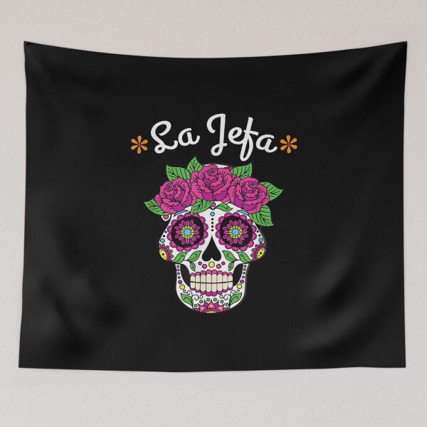 Item preview, Yo Soy La Jefa Dia De Los Muertos Day of the dead for women designed and sold by Gabeporte.
