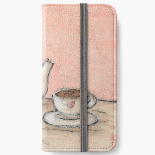 Girly Tea iPhone Wallet