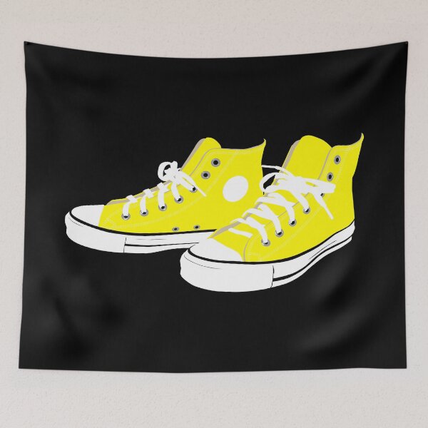 Item preview, Converse Yellow designed and sold by new-yawn.
