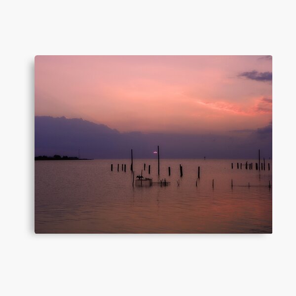Tangier Sound Sunset Canvas Print