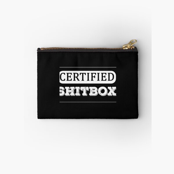 Item preview, CERTIFIED SHITBOX Car  Funny Window Laptop Decal    designed and sold by AlexoxoStudio.