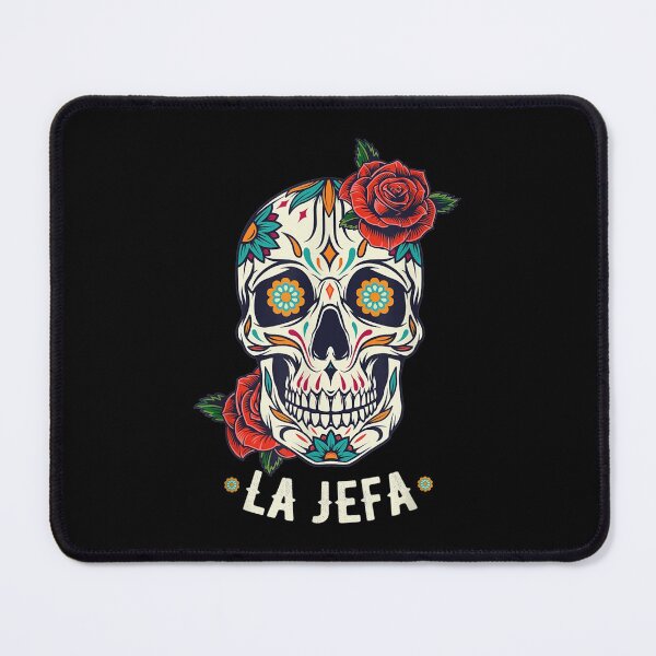 Item preview, La Jefa Sugar Skull Dia De Los Muertos Women Day of The Dead designed and sold by Gabeporte.