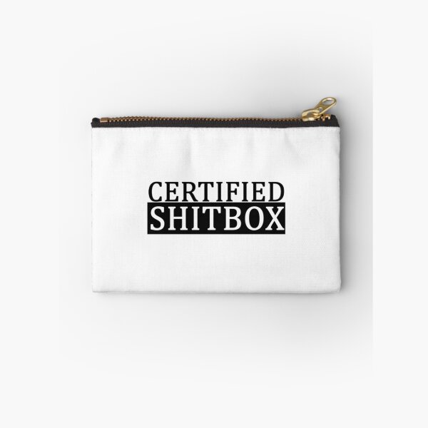 Item preview, CERTIFIED SHITBOX Car  Funny Window Laptop Decal   designed and sold by AlexoxoStudio.