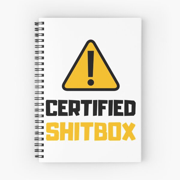Item preview, Certified Shitbox, Shit Box   designed and sold by AlexoxoStudio.