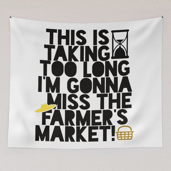 Item preview, I'm Gonna Miss The Farmer's Market designed and sold by lilingalexis.