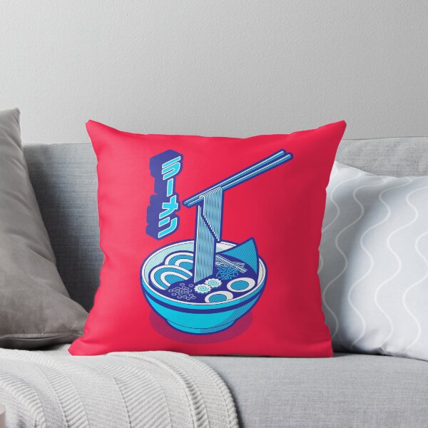 Aperçu de l'œuvre Ramen Isometric - Red Cyan créée et vendue par VoodooCircus.