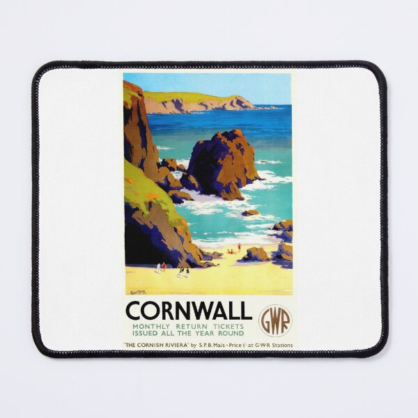Item preview, Vintage Great Western Railway travel poster for Cornwall designed and sold by Random Railways.