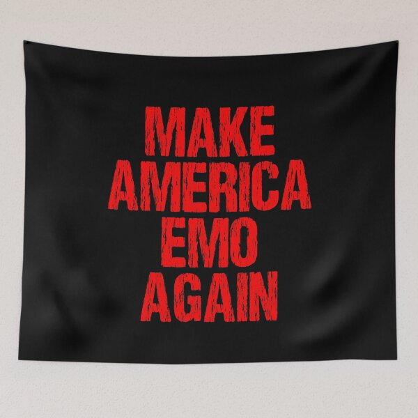 Item preview, Make America Emo Again Funny Music designed and sold by Nirvanibex.