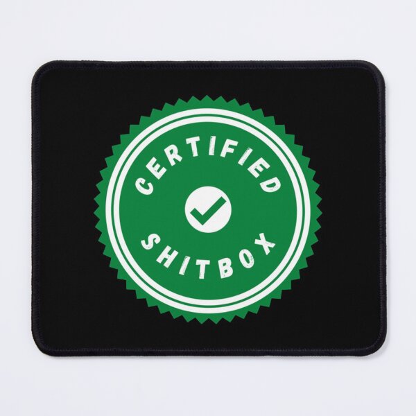 Item preview, green certified shitbox   designed and sold by AlexoxoStudio.