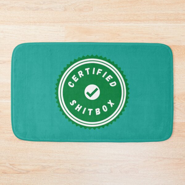Item preview, green certified shitbox   designed and sold by AlexoxoStudio.