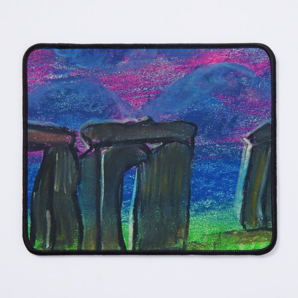 Item preview, Stonehenge Landmark landscape designed and sold by chuckletuckle.