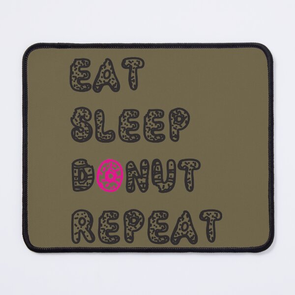 Item preview, Eat sleep donut repeat designed and sold by Donutlovers.