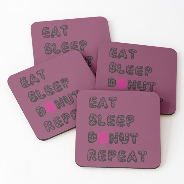 Item preview, Eat sleep donut repeat designed and sold by Donutlovers.