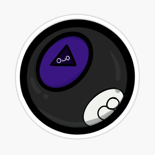 8Ball v.3 - OwO Sticker