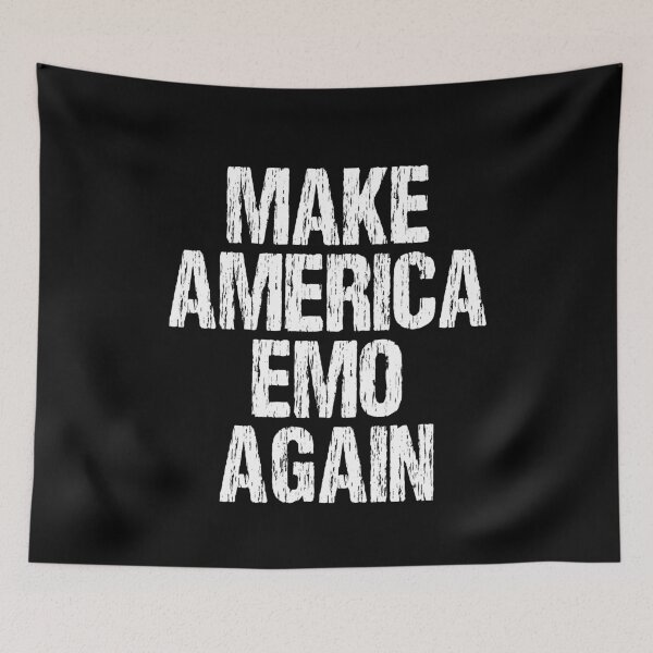 Item preview, Make America Emo Again Funny Music designed and sold by Nirvanibex.