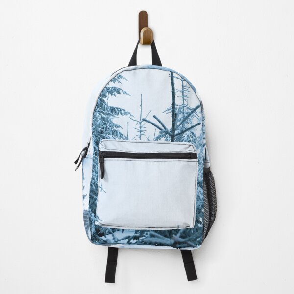 Item preview, Winter Pine Forest With Little House designed and sold by JTS STORE.