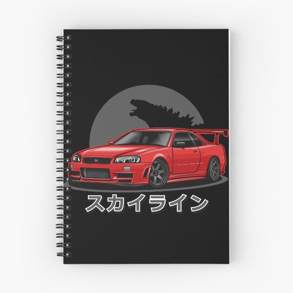 Artikelvorschau, Skyline GTR R-34 (Rot) entworfen und verkauft von JioojiProject.