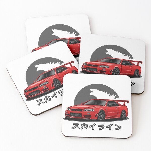 Item preview, Skyline GTR R-34 (Red) designed and sold by JioojiProject.