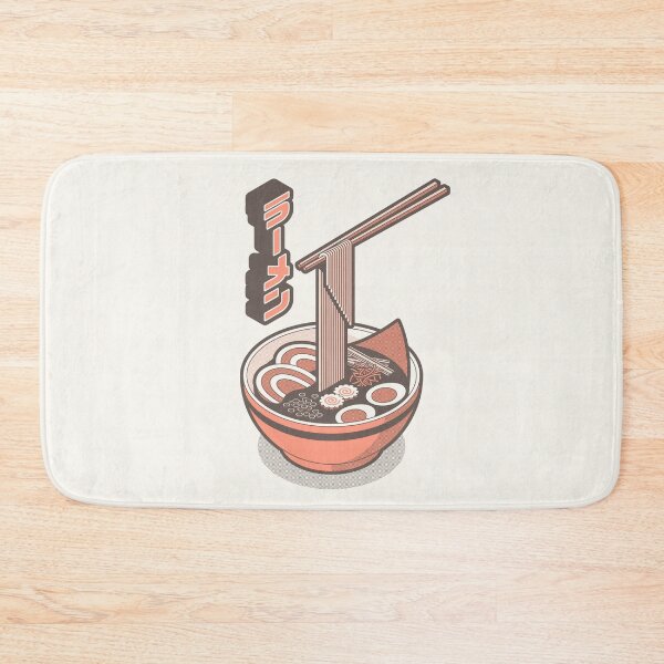 Item preview, Ramen Isometric - Ivory Salmon designed and sold by VoodooCircus.