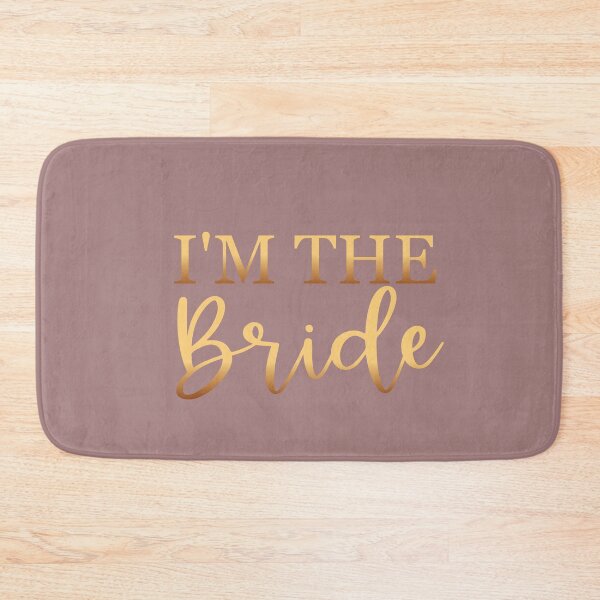 Item preview, Gold I'm the Bride, Bridesmaids Cast, Wedding Rehearsal, Autumn Wedding designed and sold by DiensDesign.