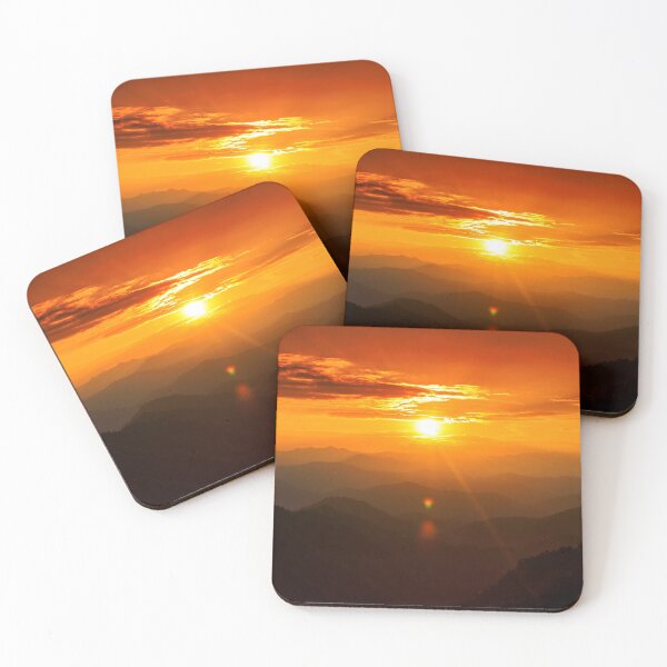 Item preview, Mountains Landscape With Sunset Sky designed and sold by JTS STORE.