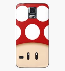 Red Super Mushroom Case/Skin for Samsung Galaxy