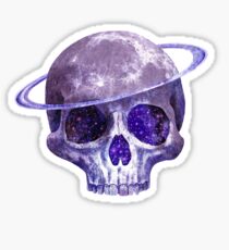 Cosmic Skull Sticker