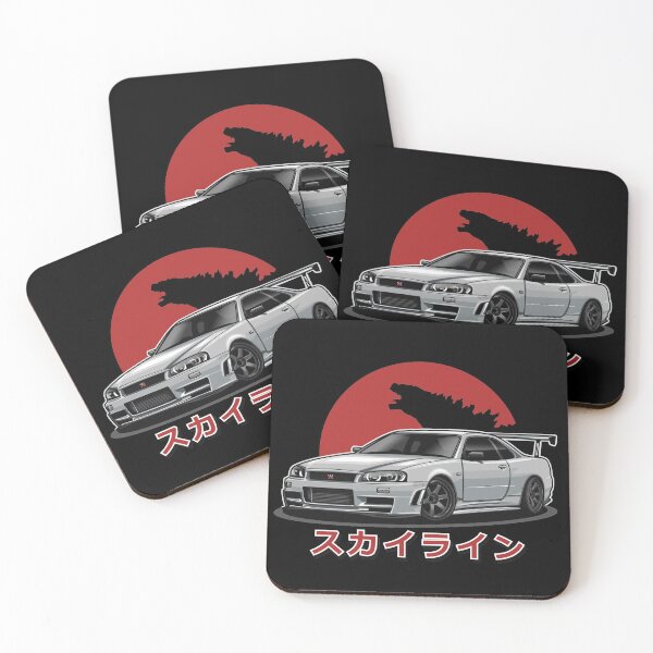 Item preview, Skyline GTR R-34 (White) designed and sold by JioojiProject.