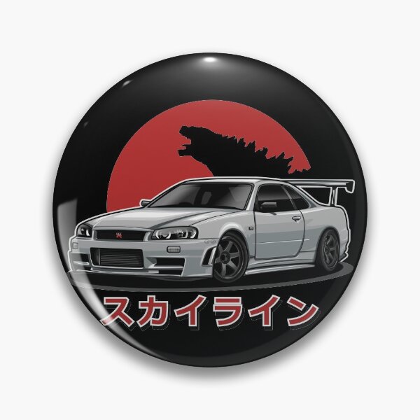 Item preview, Skyline GTR R-34 (White) designed and sold by JioojiProject.