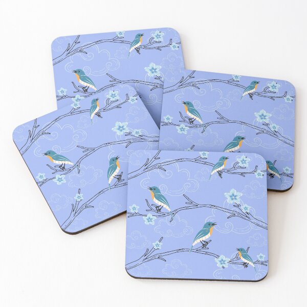 Item preview, Vintage Bluebird of Happiness Pattern designed and sold by Vimbuy.