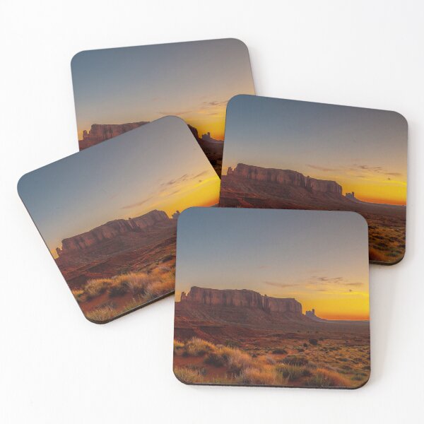 Item preview, Monument Valley Silhouette Beautiful August sunrise utah designed and sold by JTS STORE.